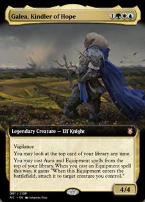 Galea, Kindler of Hope highlighted card art