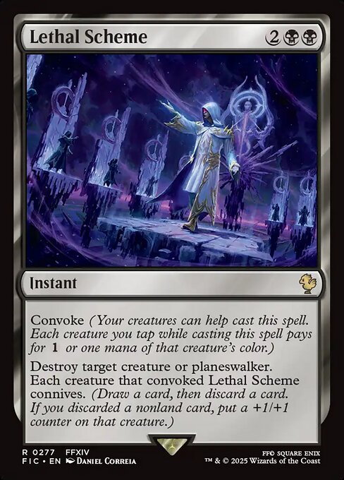 Lethal Scheme from Final Fantasy Commander