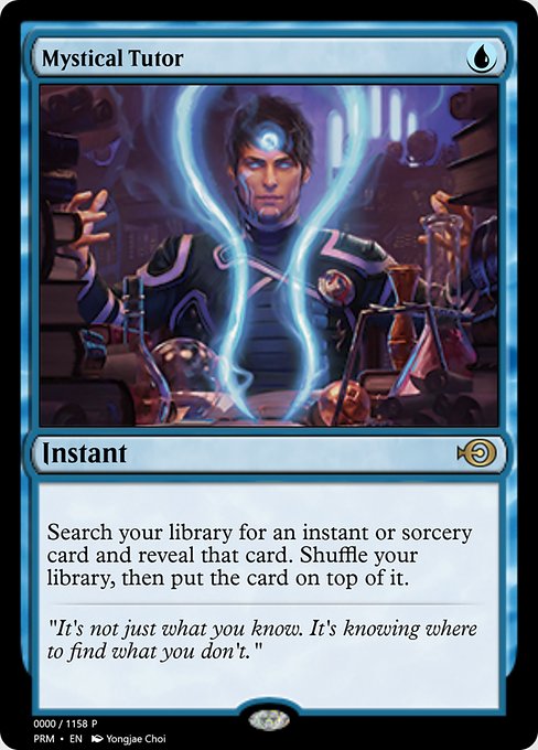 Mystical Tutor from Magic Online Promos