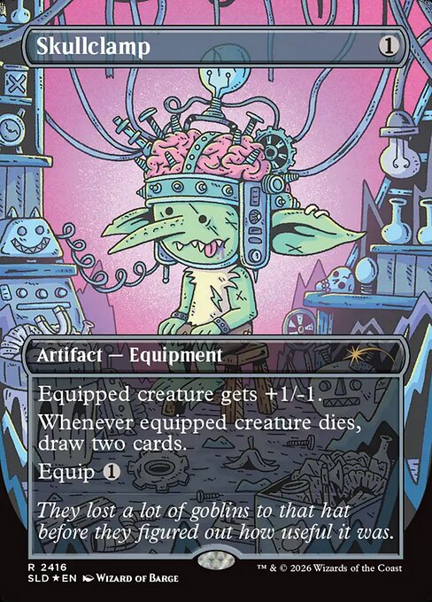 Skullclamp highlighted card art