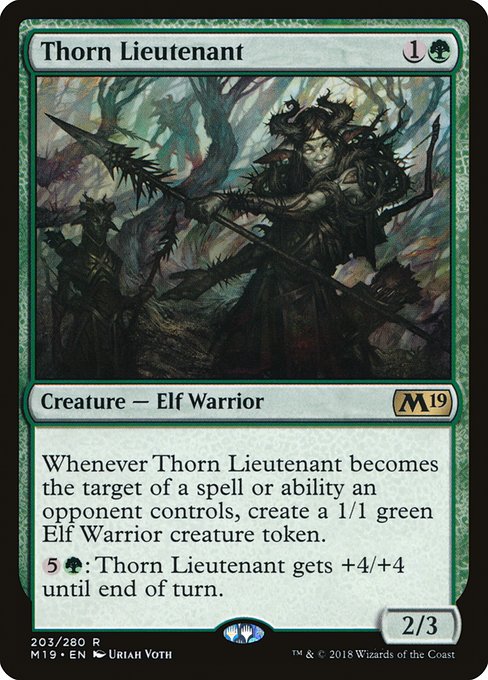 Thorn Lieutenant from Core Set 2019
