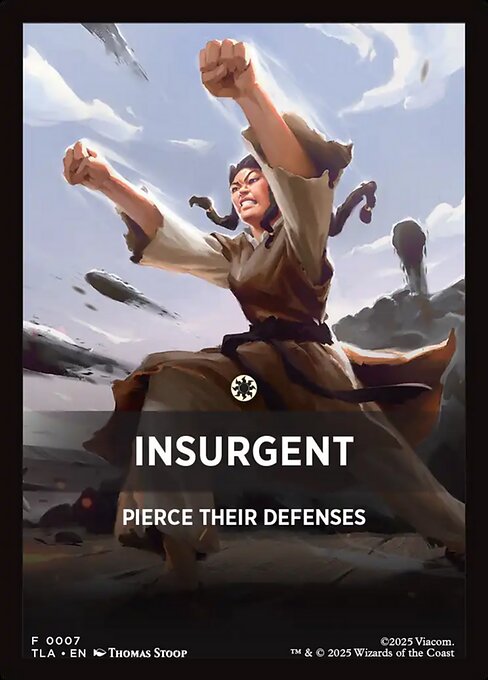 Insurgent from Avatar: The Last Airbender Jumpstart Front Cards