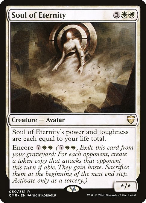 Soul of Eternity from Commander Legends