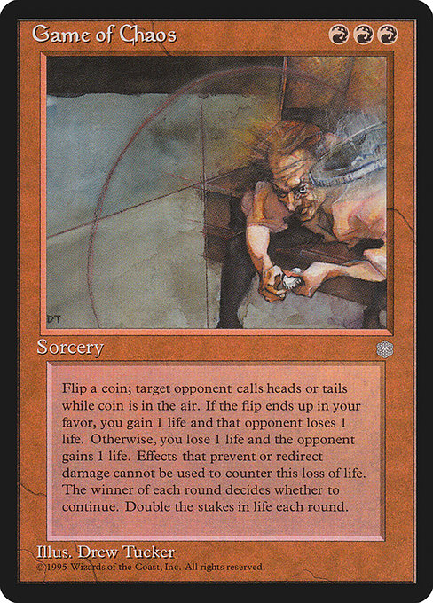 Game of Chaos from Ice Age