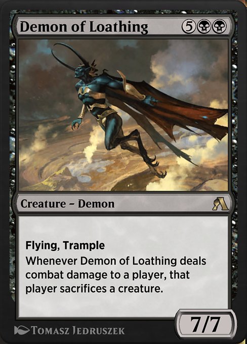 Demon of Loathing from Arena Beginner Set