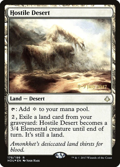Hostile Desert from Hour of Devastation Promos