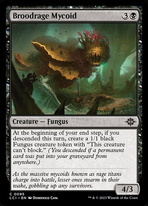 Broodrage Mycoid highlighted card art