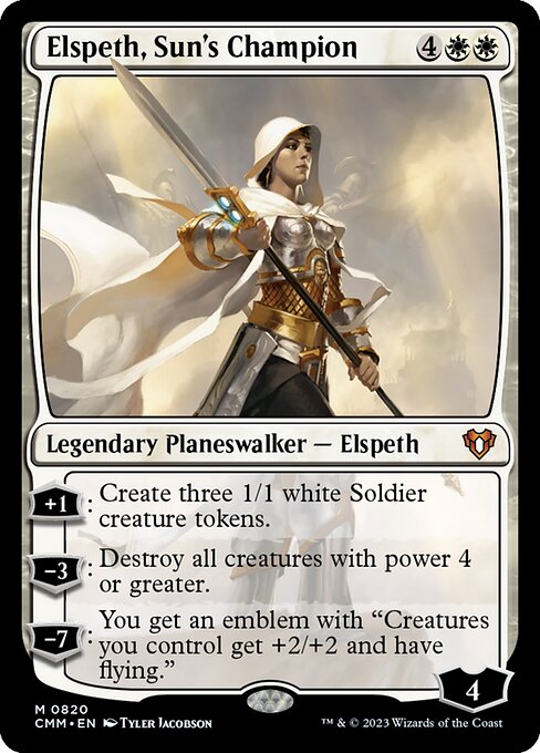Elspeth, Sun's Champion from Commander Masters