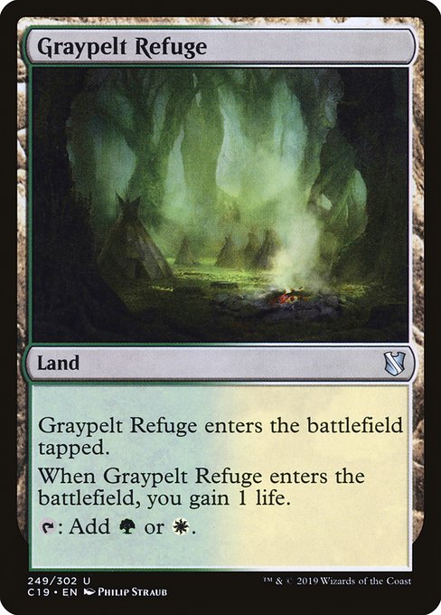 Graypelt Refuge from Commander 2019