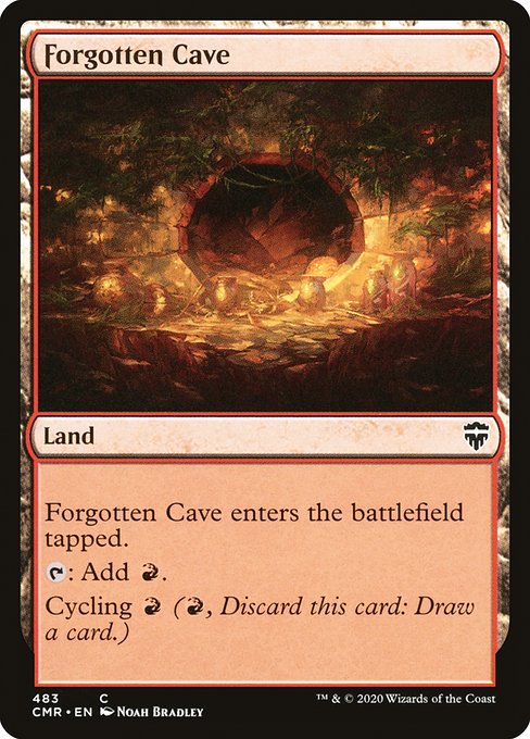 Forgotten Cave from Commander Legends