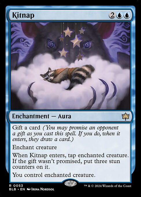 Kitnap highlighted card art