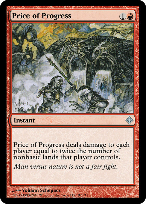 Price of Progress from Magic Online Theme Decks