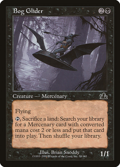 Bog Glider highlighted card art