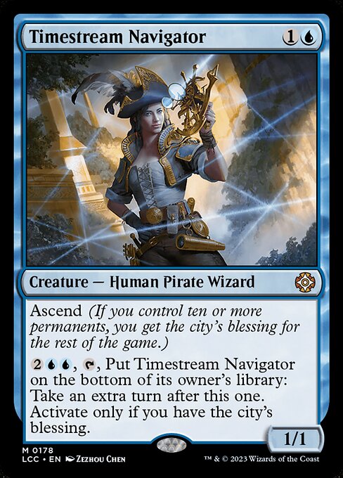 Timestream Navigator highlighted card art