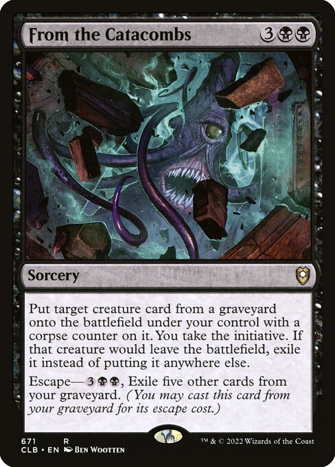 From the Catacombs highlighted card art