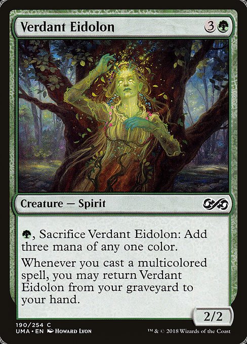 Verdant Eidolon highlighted card art
