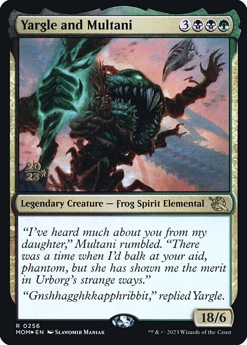 Yargle and Multani from March of the Machine Promos