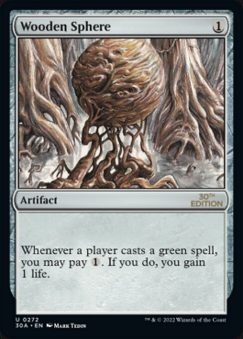 Wooden Sphere highlighted card art