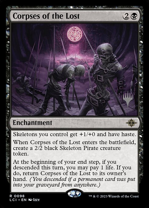 Corpses of the Lost highlighted card art