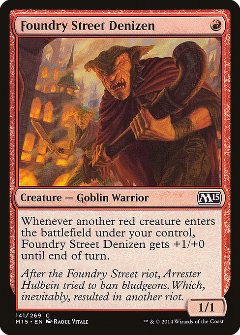 Foundry Street Denizen from Magic 2015