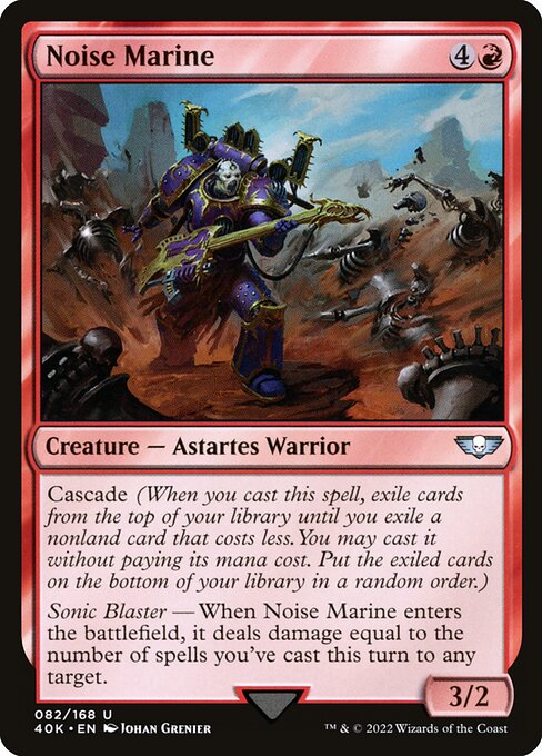 Noise Marine highlighted card art