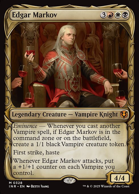 Edgar Markov highlighted card art