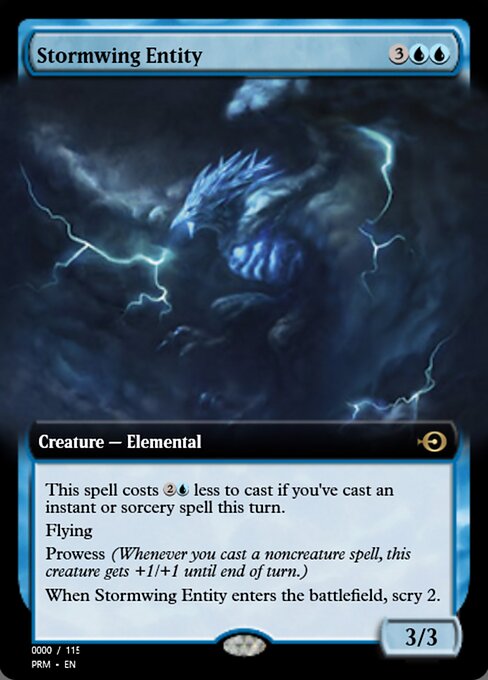 Stormwing Entity highlighted card art