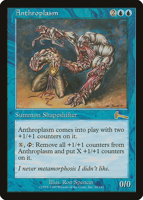 Anthroplasm highlighted card art