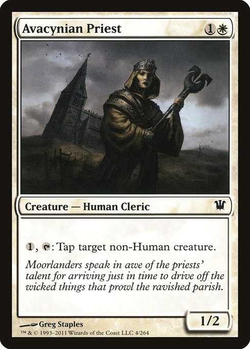Avacynian Priest from Innistrad