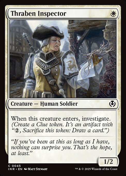 Thraben Inspector highlighted card art