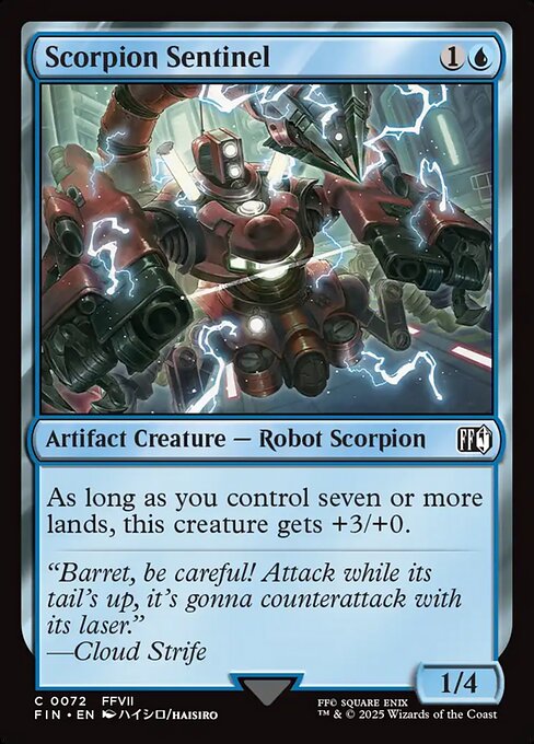 Scorpion Sentinel highlighted card art