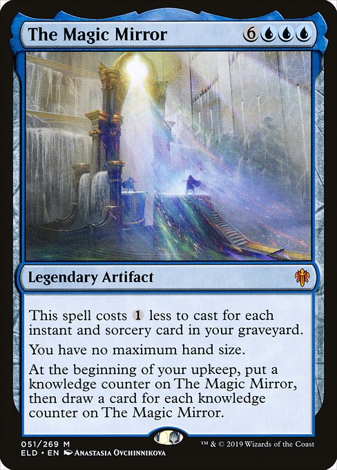 The Magic Mirror highlighted card art