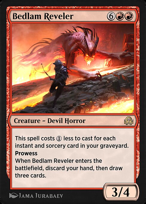 Bedlam Reveler from Shadows over Innistrad Remastered