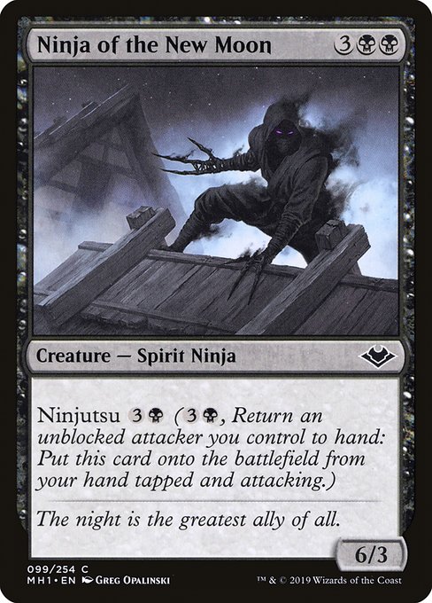 Ninja of the New Moon highlighted card art