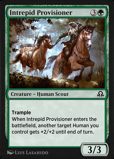 Intrepid Provisioner from Shadows over Innistrad Remastered