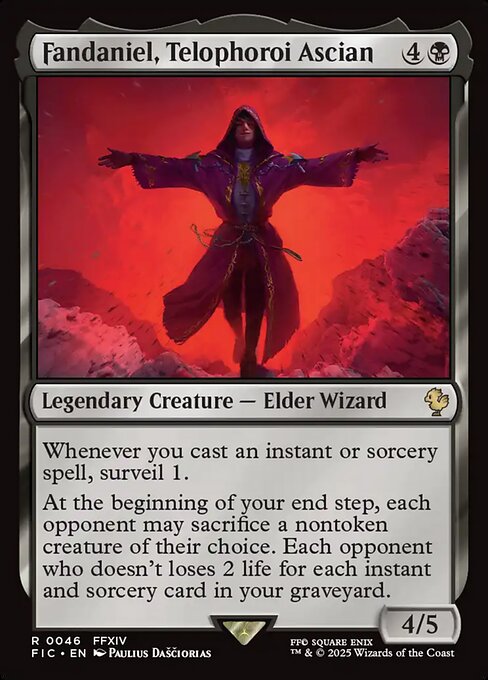 Fandaniel, Telophoroi Ascian highlighted card art