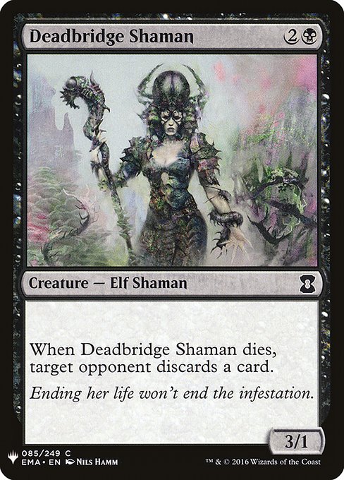Deadbridge Shaman highlighted card art