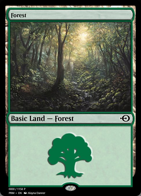 Forest from Magic Online Promos