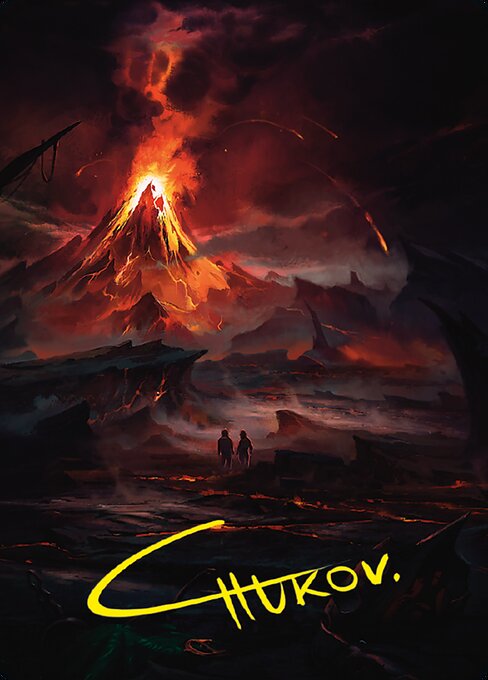 Valley of Gorgoroth // Valley of Gorgoroth from Tales of Middle-earth Art Series