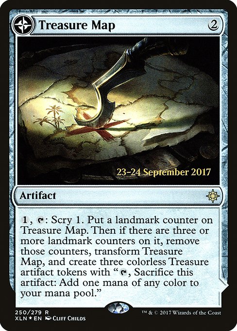 Treasure Map // Treasure Cove from Ixalan Promos