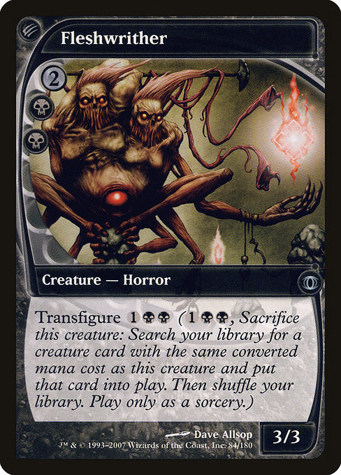 Fleshwrither highlighted card art