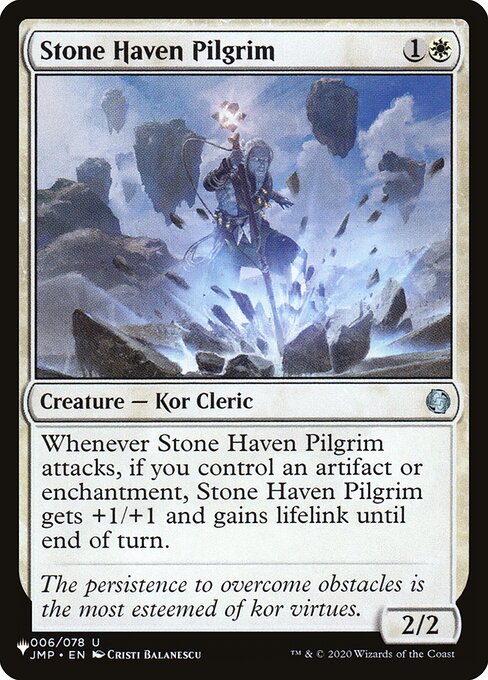 Stone Haven Pilgrim highlighted card art
