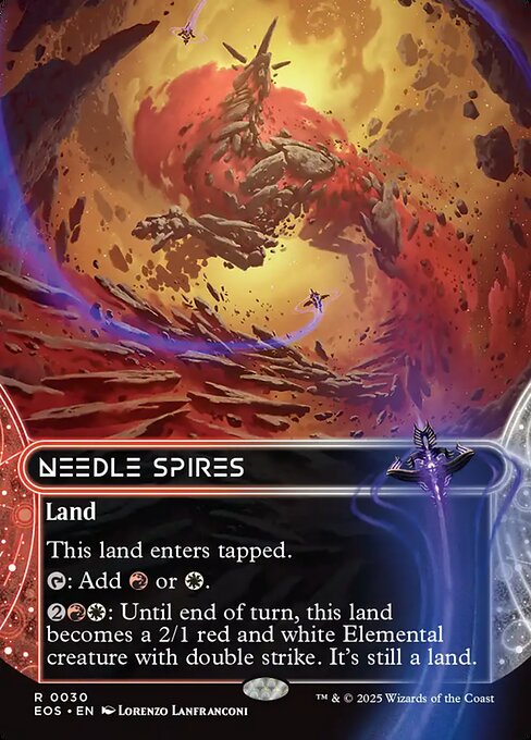 Needle Spires highlighted card art