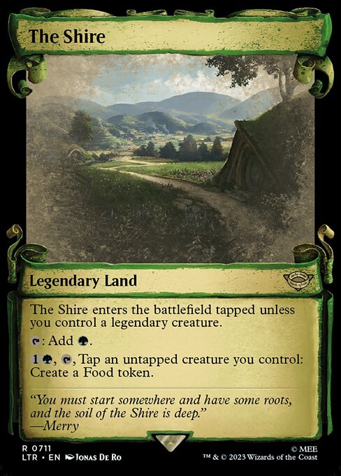 The Shire highlighted card art