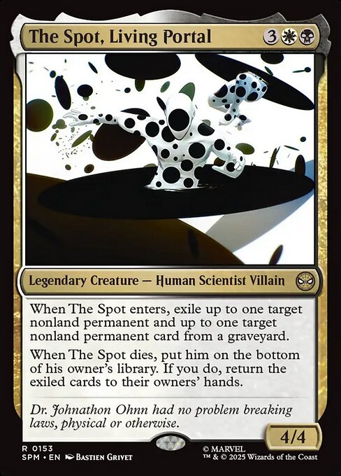 The Spot, Living Portal highlighted card art