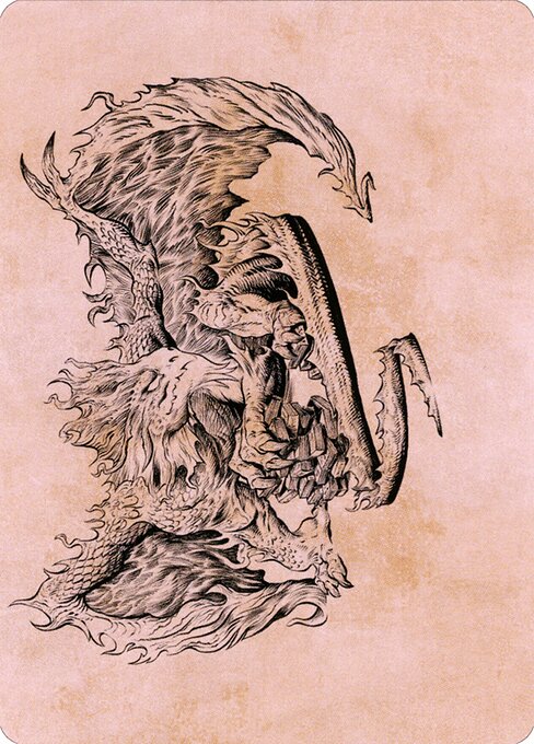 Miirym, Sentinel Wyrm // Miirym, Sentinel Wyrm from Battle for Baldur's Gate Art Series