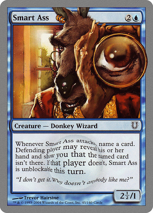 Smart Ass highlighted card art