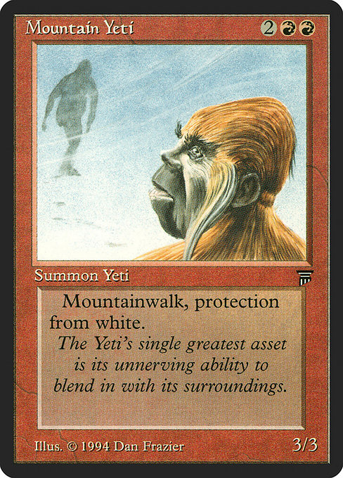 Mountain Yeti from Legends