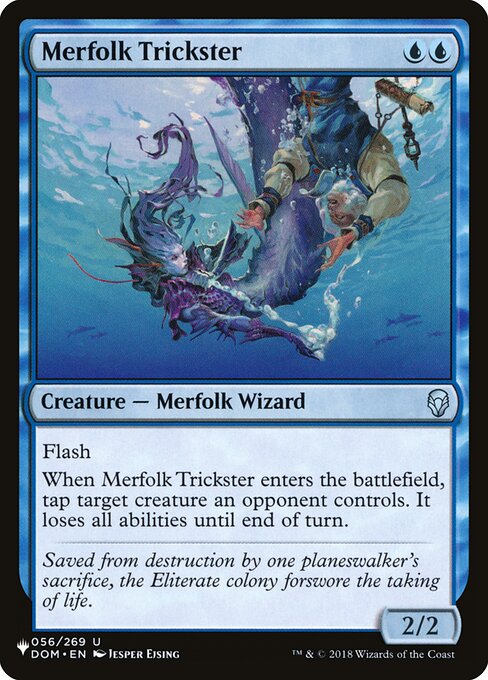 Merfolk Trickster highlighted card art