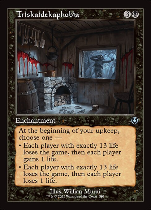 Triskaidekaphobia highlighted card art